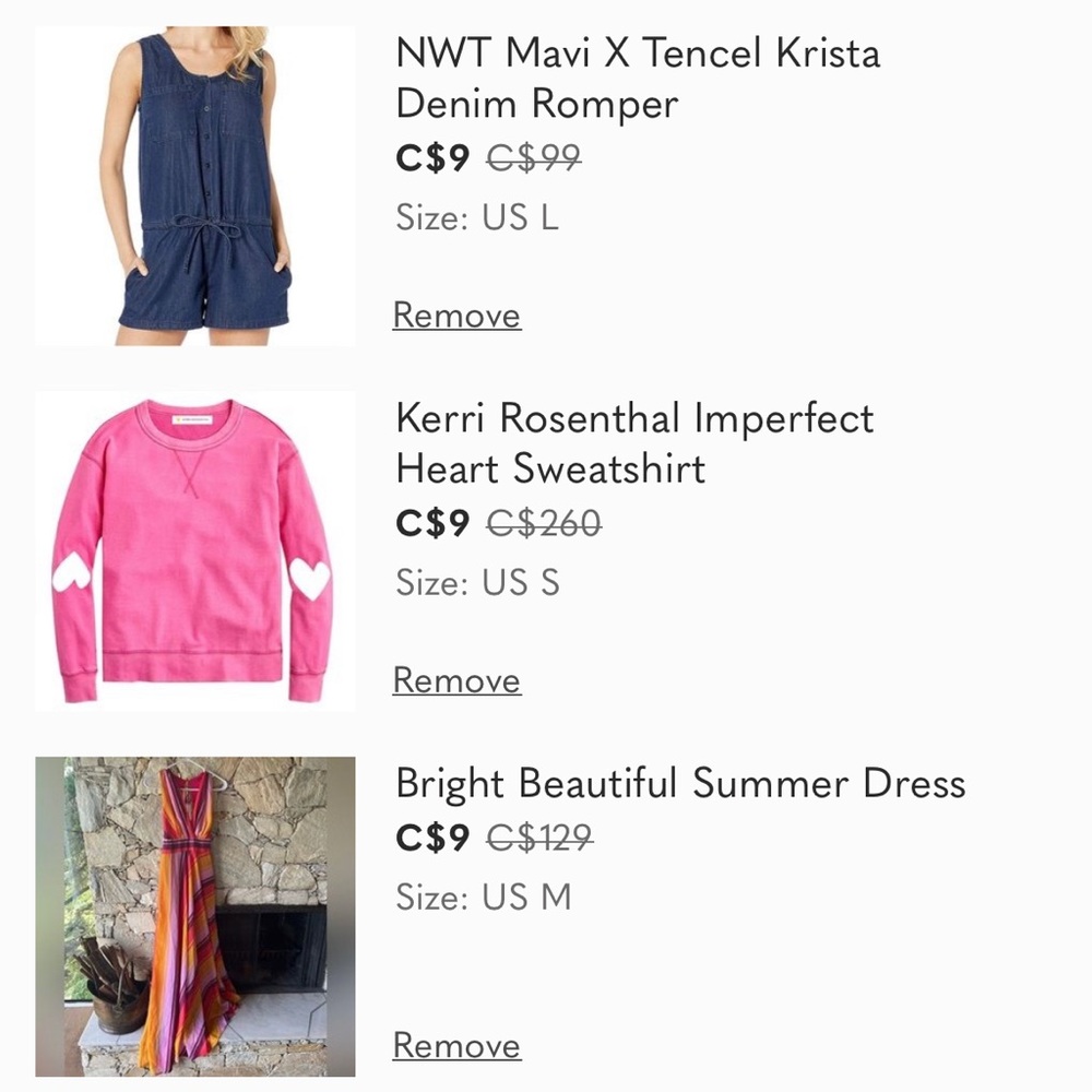 Bundle of 3 items